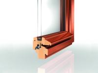Holz-Fenster-Profil PaXcontur68 mit 2-fach Verglasung